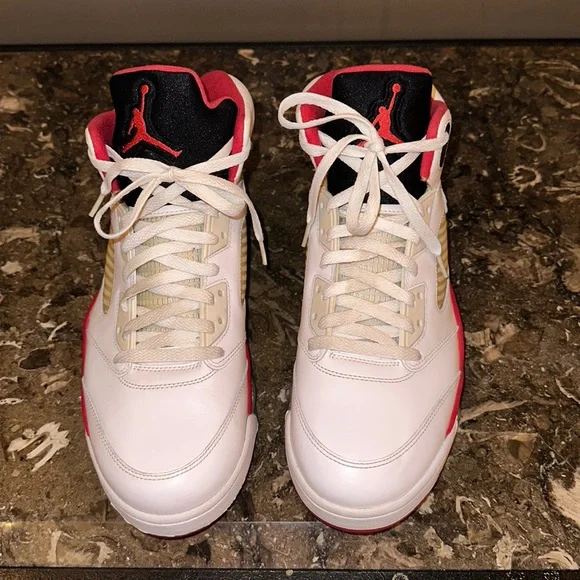 Air Jordan Retro “ FIRE RED 2008” White and Red and Black Air Jordan 4 Retro  main image 4